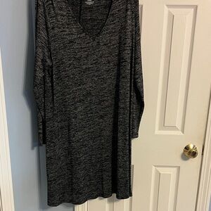 Sonoma Charcoal Long Sleeve Dress